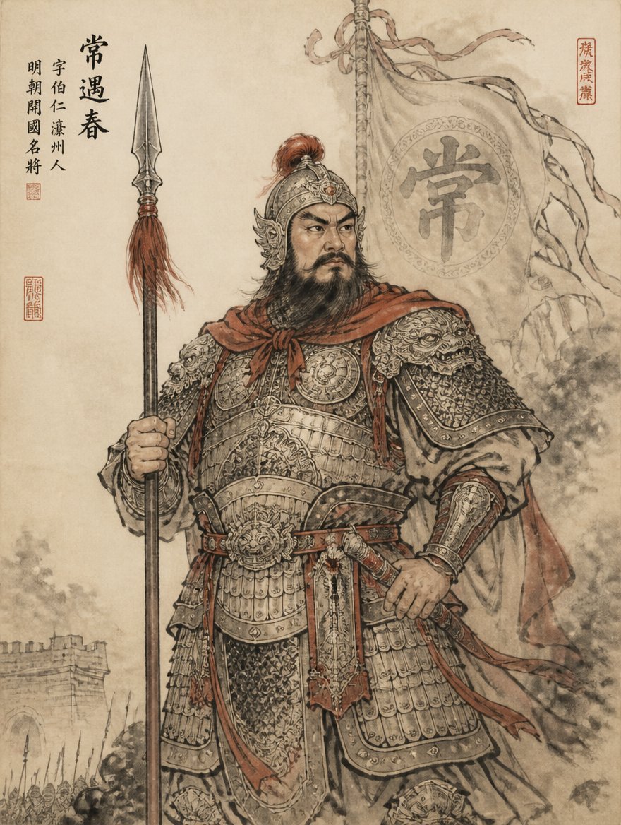 常遇春想象画像