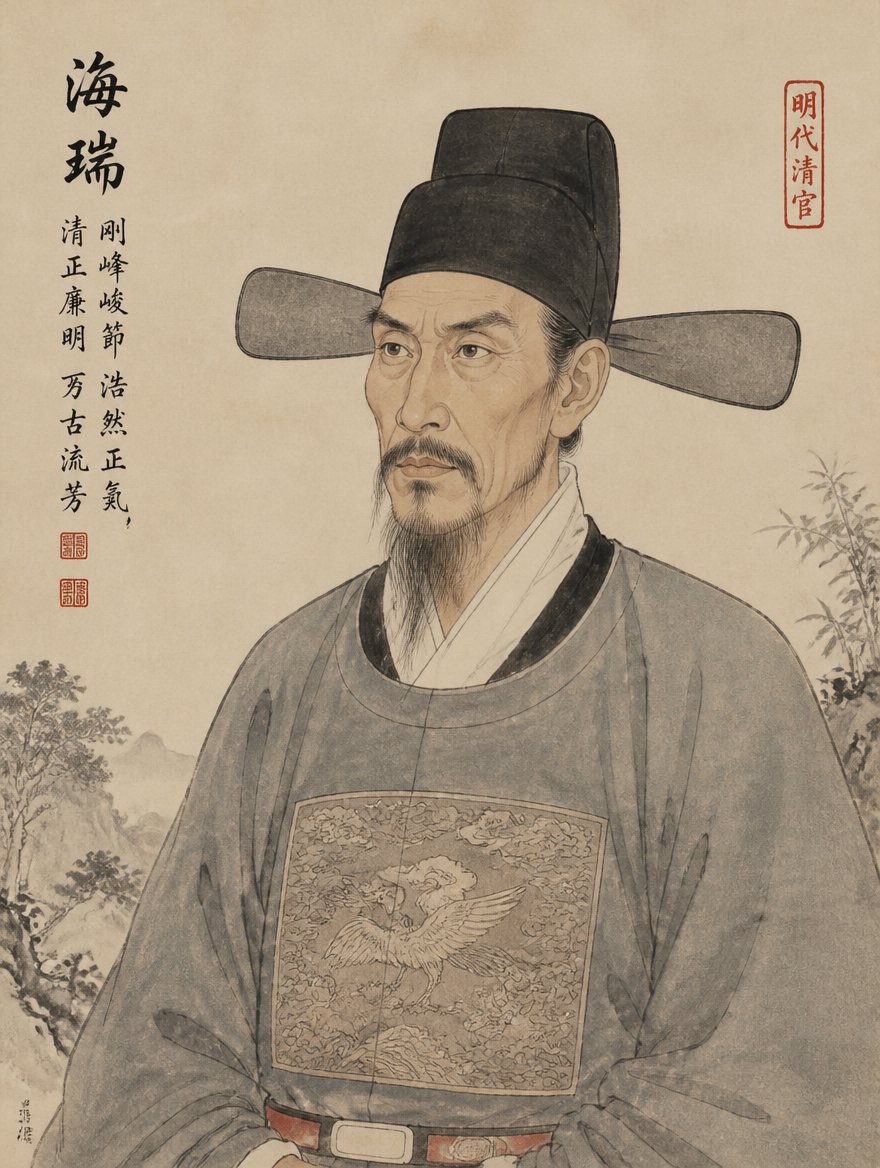 海瑞想象画像