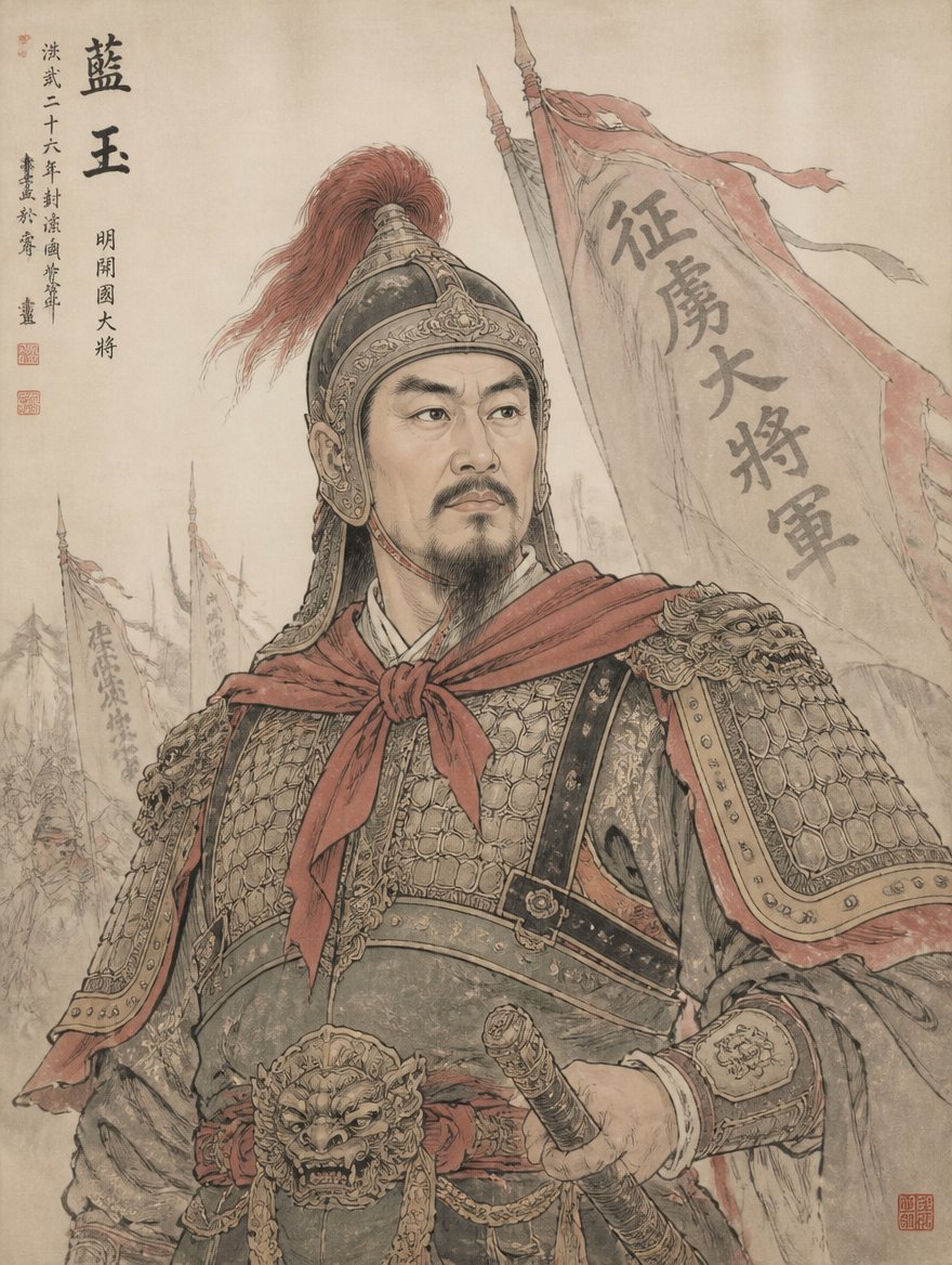 蓝玉想象画像