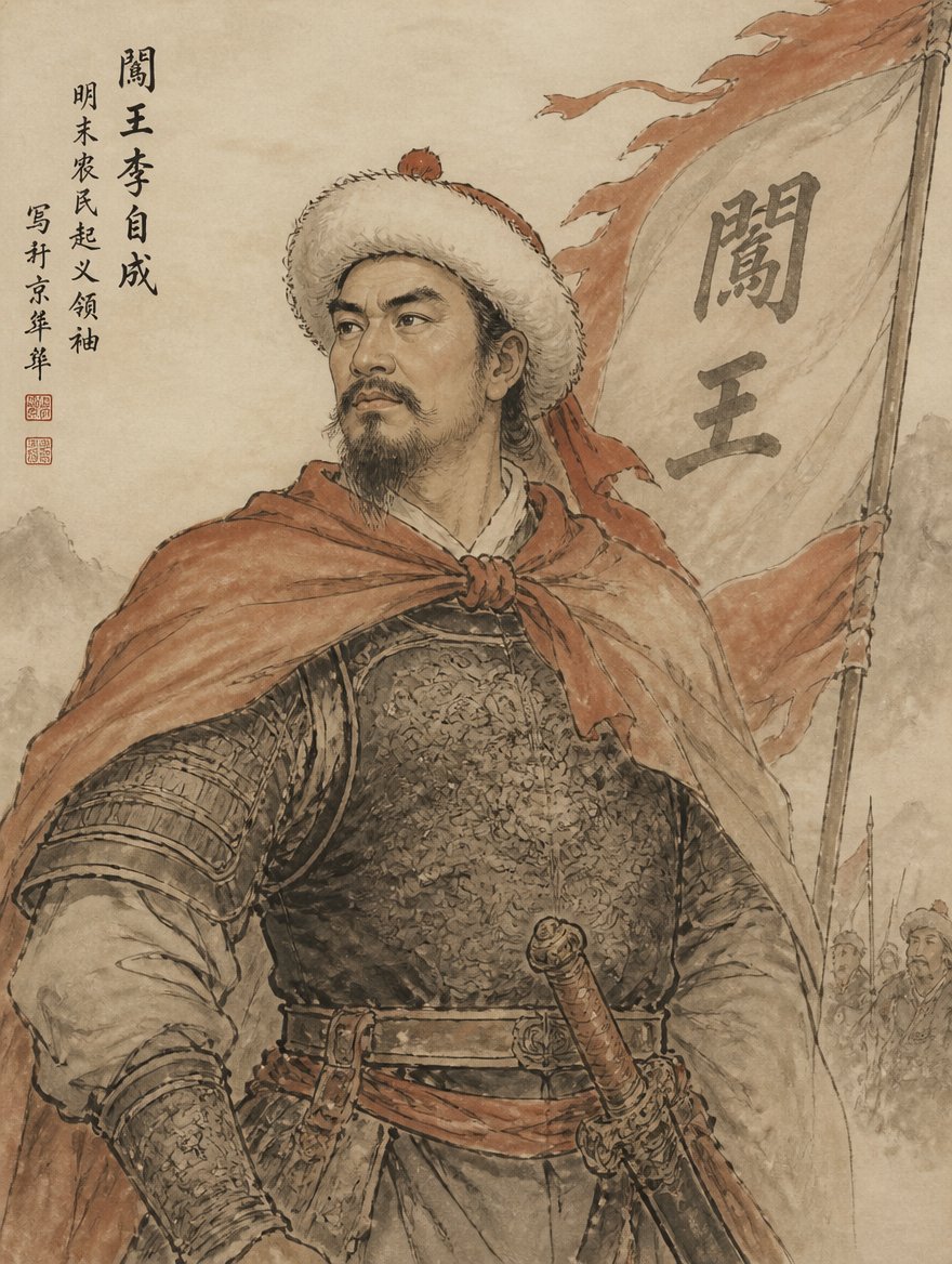 李自成想象画像