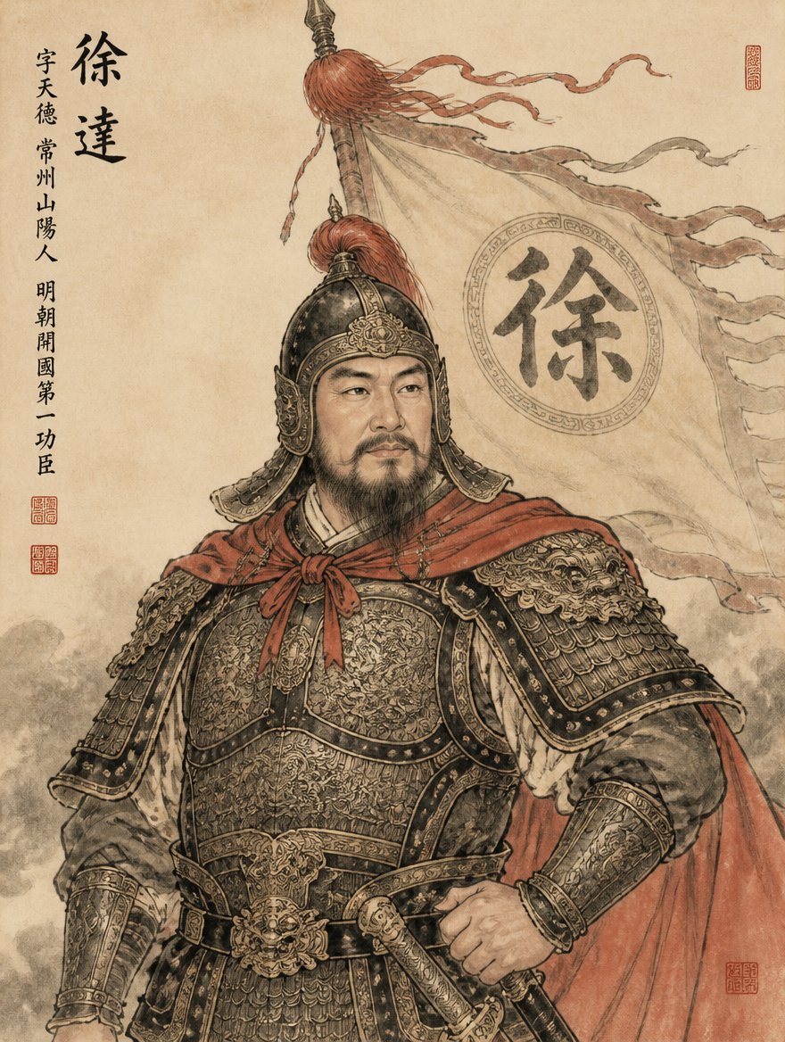 徐达想象画像