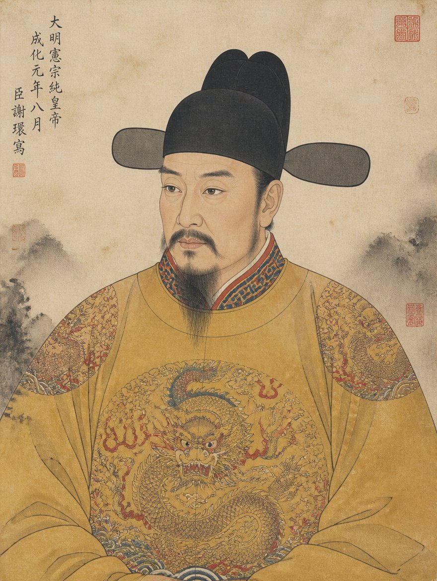 景泰帝朱祁钰想象画像