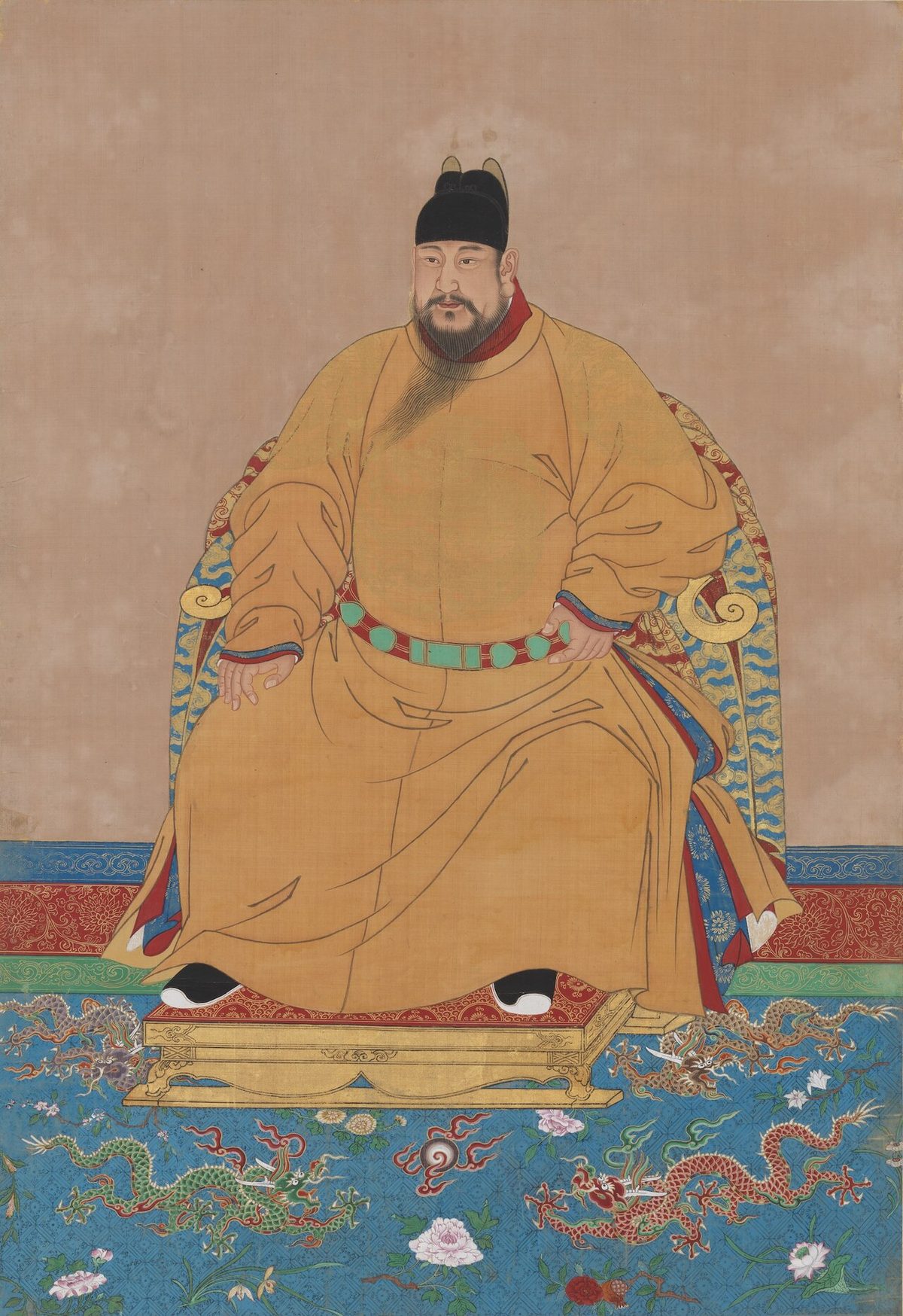 明仁宗朱高炽画像
