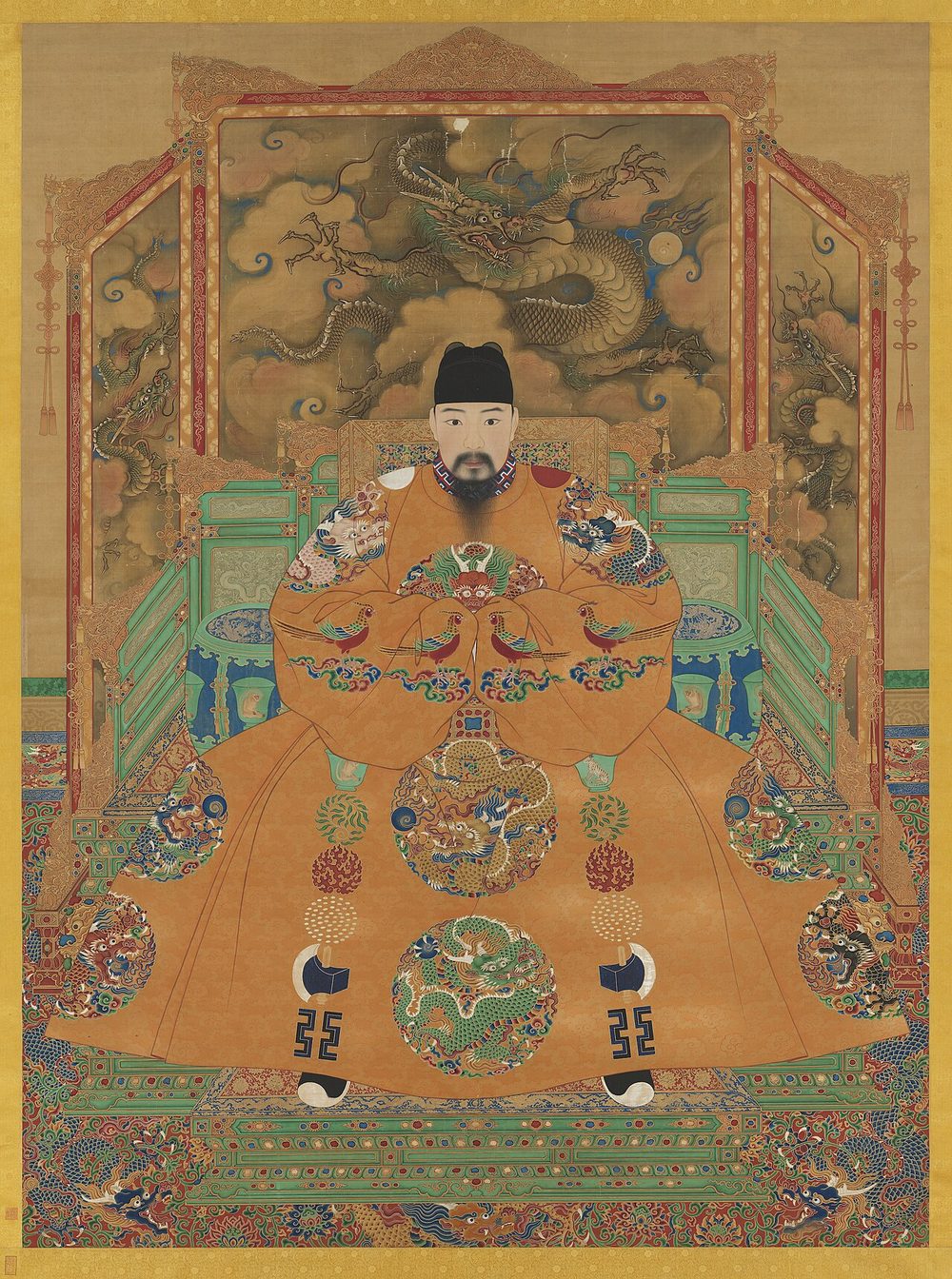 明孝宗朱祐樘坐像