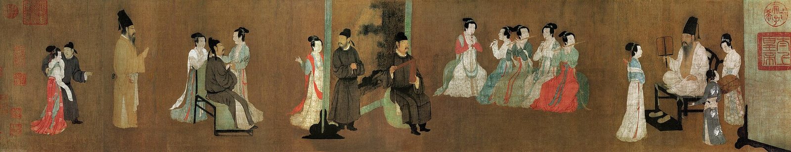 韩熙载夜宴图（局部）
