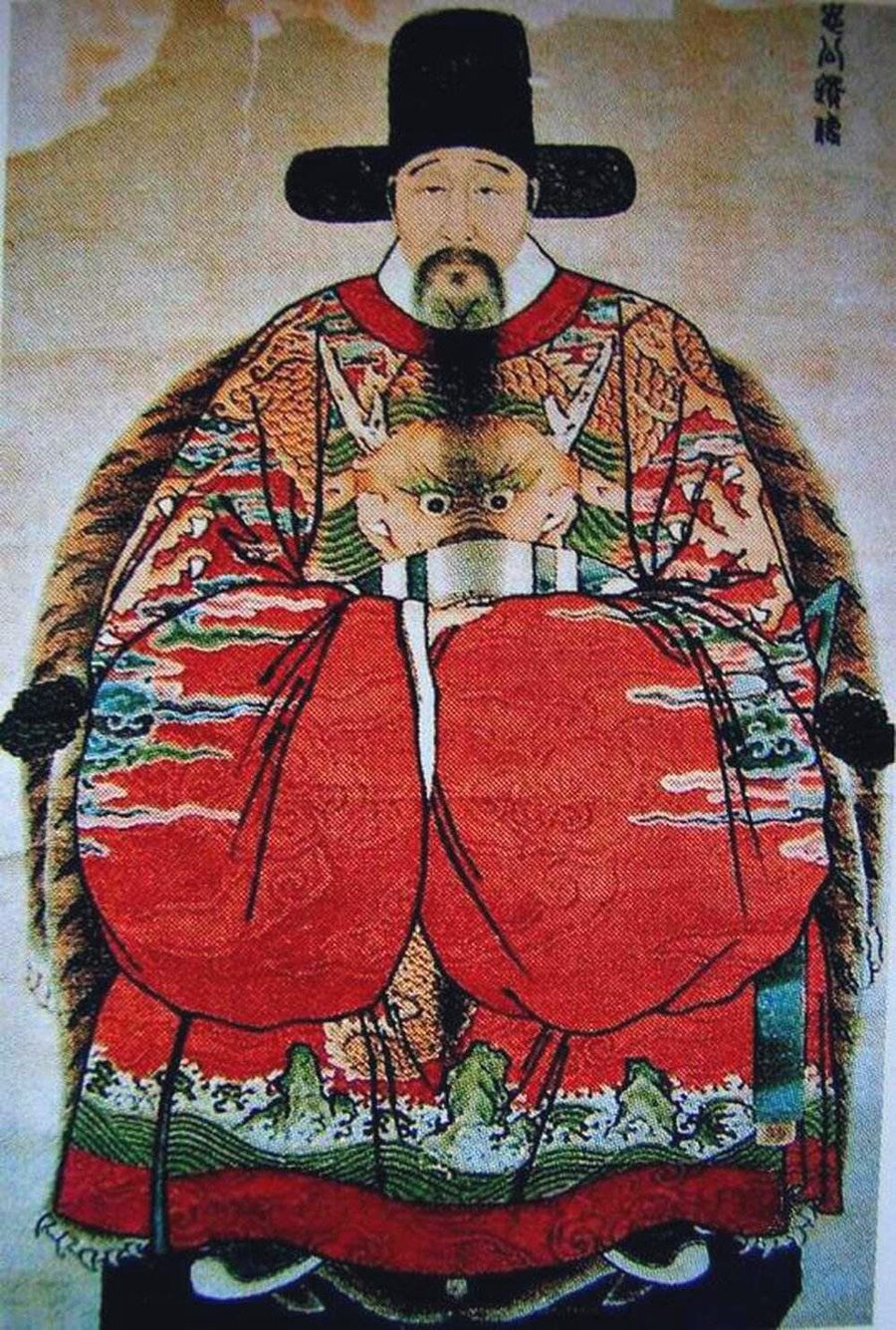 张居正画像